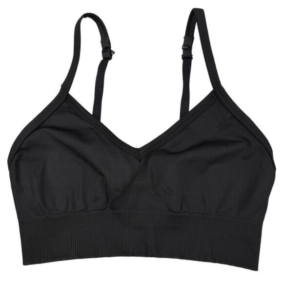 LULULEMON Ebb to Street C/D Cup Size 6 Black - Picture 2 of 5